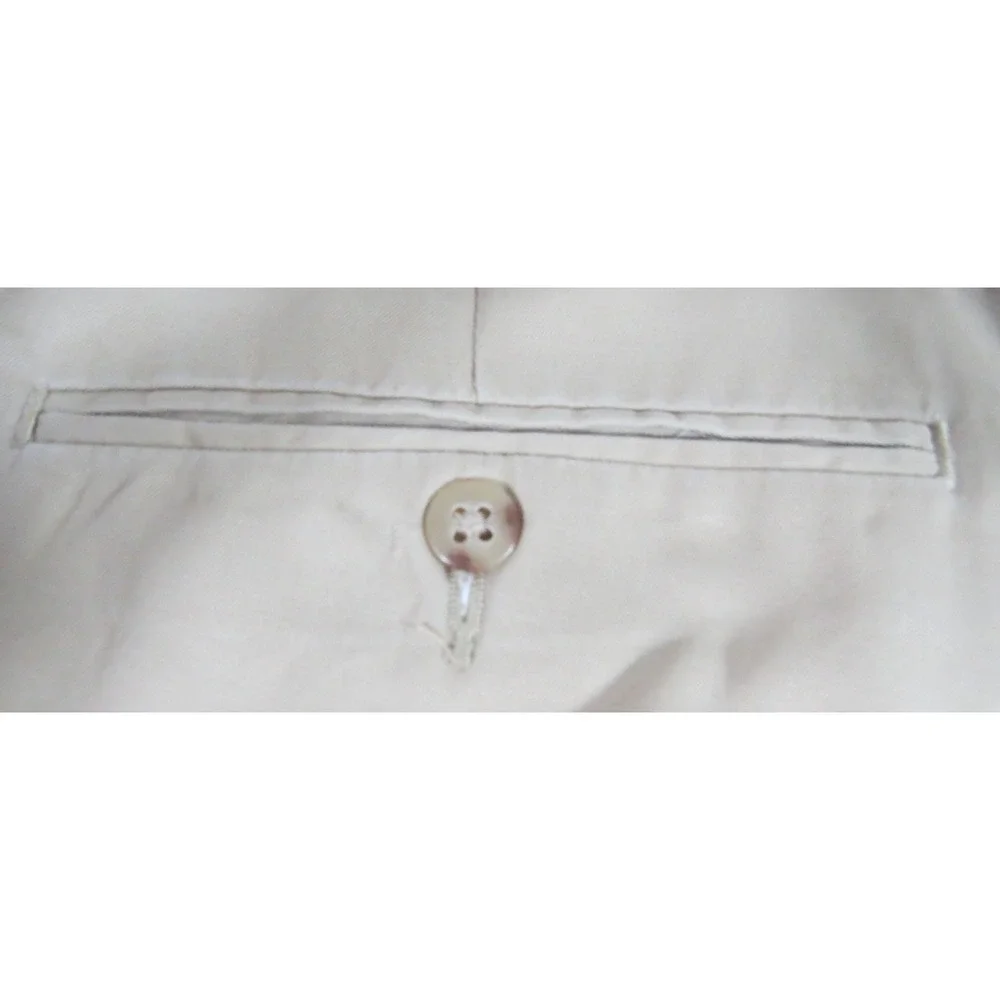 VTG Polo Ralph Lauren Prospect Chino Flat Front Pants Men 36x30 Khaki Beige EUC